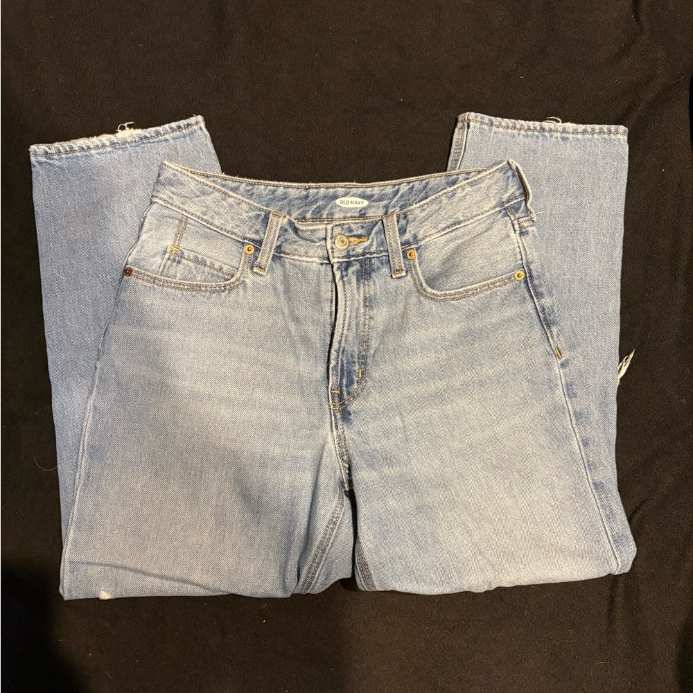 Cropped Ripped Jeans - Picture 2 of 3